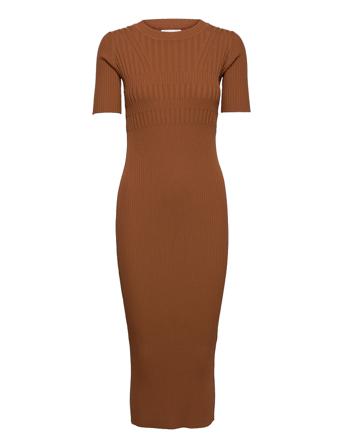 2Nd Femke - Heavy Viscose Knit Brown 2NDDAY