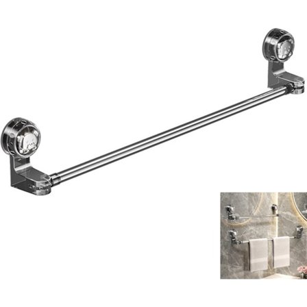 Håndklestang - Utrekkbar Håndkleholder 30 - 60cm - Håndklestativ Baderom - Håndkleholder