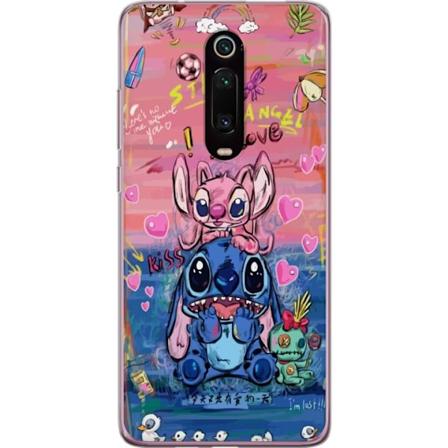 Xiaomi Mi 9T Pro Genomskinligt Skal Stitch konst