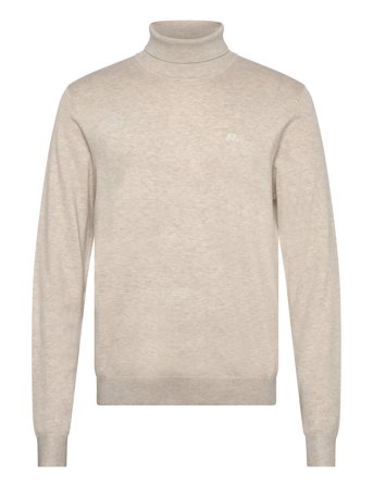 Lindbergh Ecovero L/S Roll Neck Knit - Cream - XXL