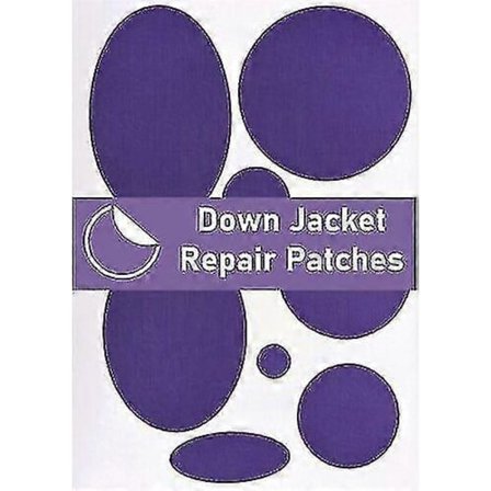 Reparationslapper til dunjakke, udskåret, selvklæbende, blød, vandtæt