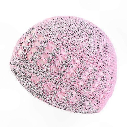 Vintervarme Håndlaget Heklet Lue for Kvinner og Menn - Myk Strikket Lue i Enkel Design