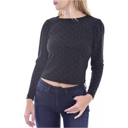 Guess Top Strech studded Sort, Dame