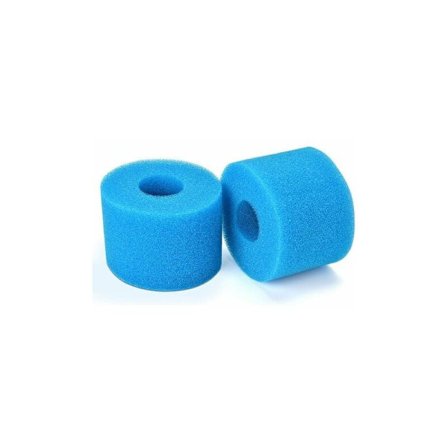 2 st filter svamp typ S1, pool filter skum, återanvändbar och tvättbar, skumfilter för spa, simbassäng, bubbelpool DRIVE