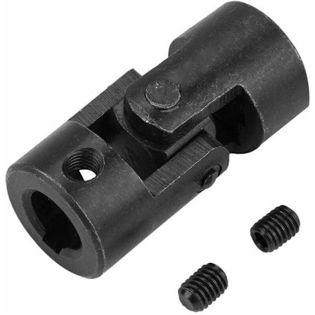 Kardaaniakseli 12 mm, yleisliitos, yleisliitos (ID: 12 mm / OD: 24 mm) RC-mallimoottorille, esim. mallilentokone, mallivene ja robotti jne.