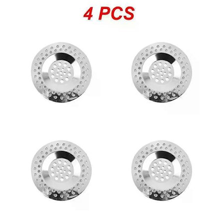 7,5 cm vaskesi mod tilstopning, brusebadsafløbsfilter i rustfrit stål, køkkenvaskesi, gulvafløb