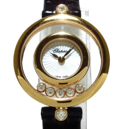Chopard Pre-owned Pre-owned Rose Gold watches Sort, Dame Vintage Ure, Størrelse: ONE Size