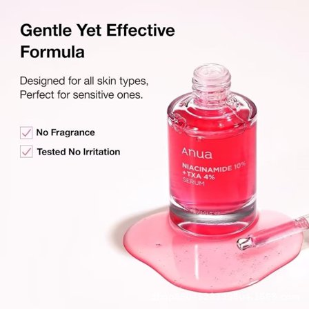 TXA 4% Täsmävaalentava Essence + Nestemäinen Niasiiniamidi 10%