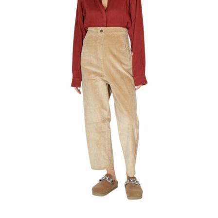 Alessia Santi, Wide Trousers Beige, Dames, Maat:M