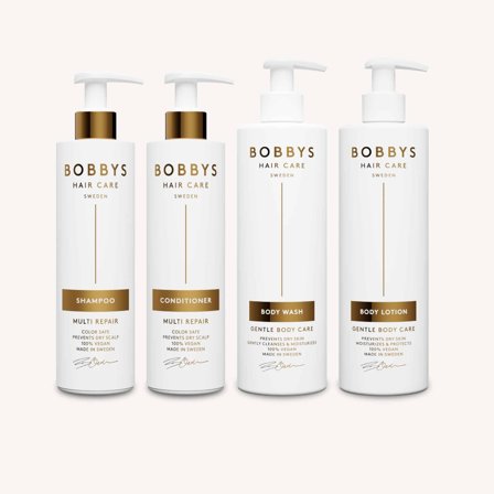 Schampo & Balsam 250 ml + Body Wash & Body Lotion