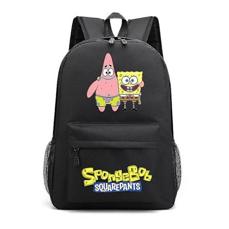 Spongebob Squarepants Tähtitaivas -reppu Spongebob Opiskelijan Matkakassi Suuri Kapasiteetti Vapaa-ajan Opintoreppu Tyyli A (FMY)