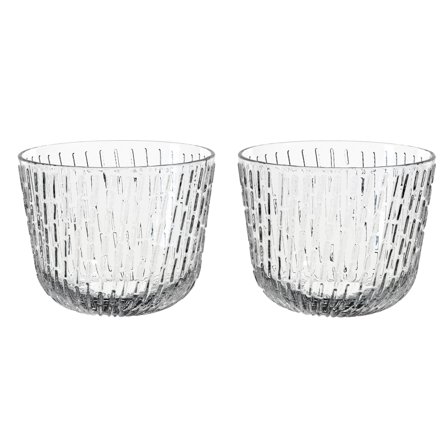 Marimekko Syksy tumblerglass 2 dl 2-pk, klar