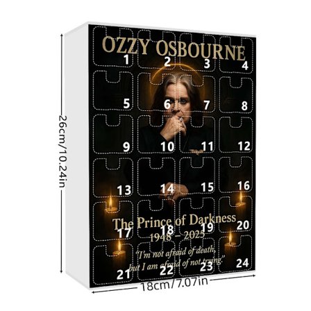 Ozzy Osbourne Nedtellingskalender Blind Box Anheng