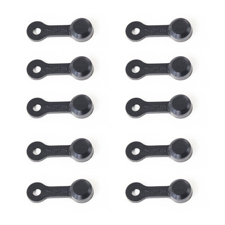 10 Stk. Silikone Bremseudluftningsskrue Hætte Smørenipler Hætte Støvdæksel Bremseudluftningsnippel Hætte til Landevejscykel Mountainbike