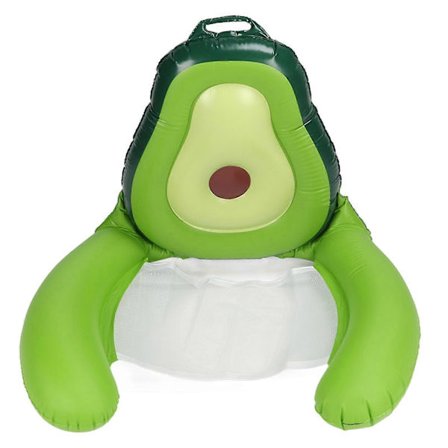 Avocado Mesh Flydende Båd PVC Avocado Oppustelig Foldbar Flydende Pool Legetøj Til Sommer Vand Sjov