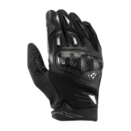 Mănuși Moto Ixon Rise Air 2 negru/alb M