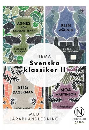 Tema Svenska Klassiker II - paket med 32 böcker - Bok av Stig Dagerman, Elin Wägner, m.fl. - Häfte