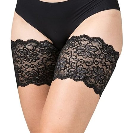 (L) Anti-Chafing Elastiske Lårbånd for Han og Henne - Forebygger Lårgnidning