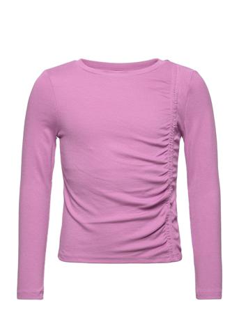 Nlfrincdida Ls Short Top T-shirts Long-sleeved T-shirts Rosa LMTD