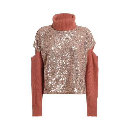 Pinko Turtlenecks rosa, Dam Polotröjor, Dam, Storlek: S
