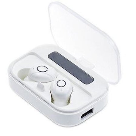 TWS bluetooth 5.0 hörlurar trådlösa hörlurar 4000mAH Power Bank stereohörlurar