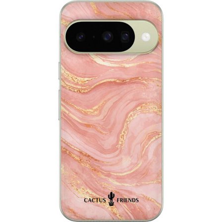 Yhteensopiva Puhelinkuori Google Google Pixel 10 Cactus and Friends – RoseGoldFlow