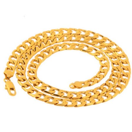 18k kullattu kaulakoru 45CM*10MM