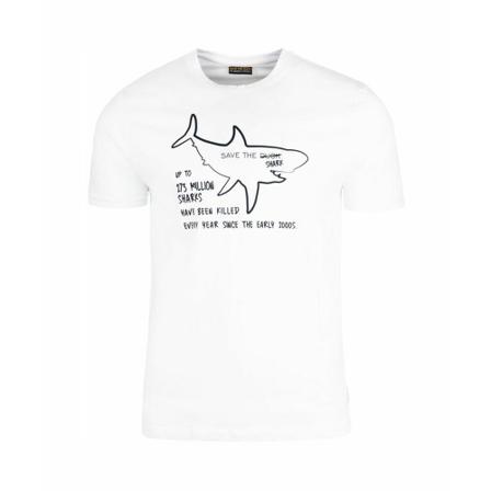Save The Duck, T-shirt Wit, Heren, Maat:M