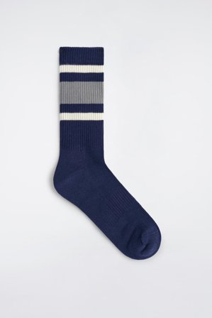 COS Sportsocken Mit Streifen in Blau
