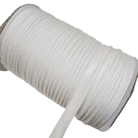 55M/1CM Bandsnöre Kantrep VIT VIT