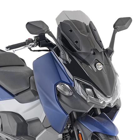 Givi Scooter D-S Windscreen Smoked - SYM Maxsym TL 508 2021-2025