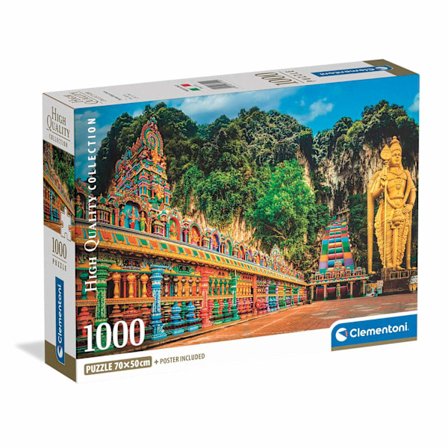 1000-palan palapeli julisteella – Batu Caves Design