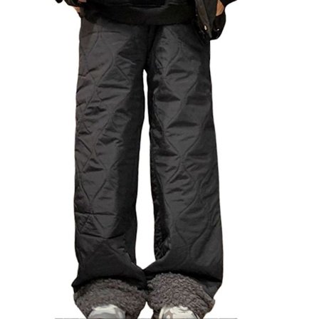 Vinter Dunjakke Bukser Dame Høj Talje Varme Bukser Ultra Varme Vandafvisende Løse Bukser