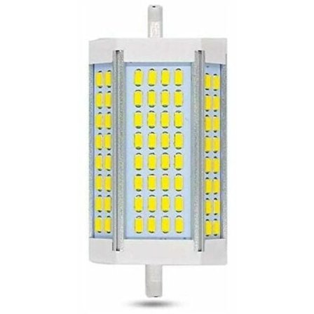 R7S LED 118mm 30W Dimbar Glödlampa, 3200LM, Kallt Vitt 6000K, 200 Graders Ljusstyrka, R7S 118mm Dimbar LED-Ljus för Vägg-/Golvlampa/Strålkastare