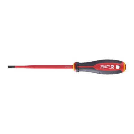 Milwaukee Tri-Lobe VDE Skrutrekker 3-sidet anti-rull håndtak SL 1,2 x 6,5 x 150 mm, Håndverktøy