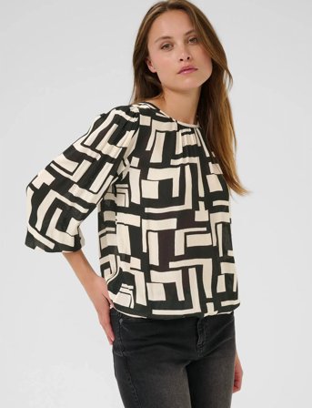 Kaffe Kalorina Amber Blouse - Black - 36