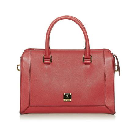 MCM Pre-owned, Handbags Rood, Dames, Maat:ONE Size