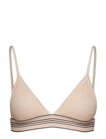 Tassie Square Bra Beige Becksöndergaard