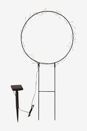 Star Trading - Aurinkokennokoriste Barlumi Solar 60 cm - Musta - Aurinkokennovalaisimet - - Homeroom