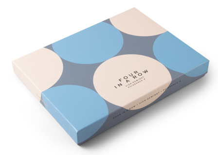 Printworks Spill Fire-på-Rad Blå