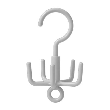 2stk Roterende Fem-klokrok Klesstativ GRÅ