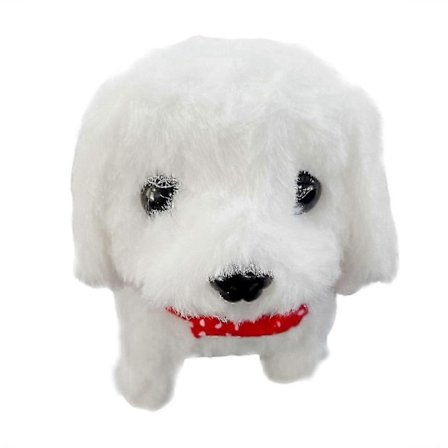 Elektronisk Interaktivt Plysjvalpe Leketøy Som Oppfører Seg Som En Ekte Hund-God[D]