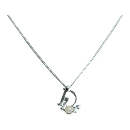 Dior Vintage, Pre-owned Jewellery Grijs, Dames, Maat:ONE Size