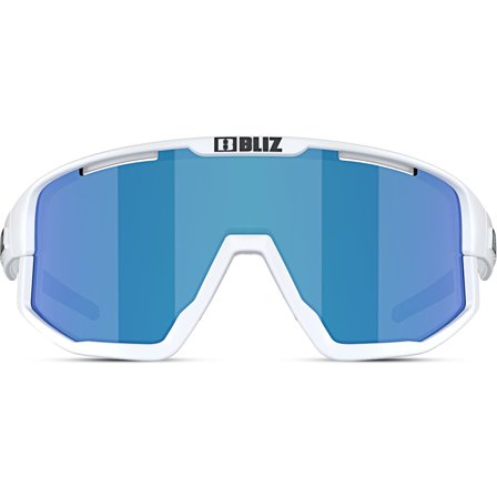 Occhiali da sole a fascia bianchi e blu | Bliz 0ZB7001 per uomini - Occhiali da sole sportivi