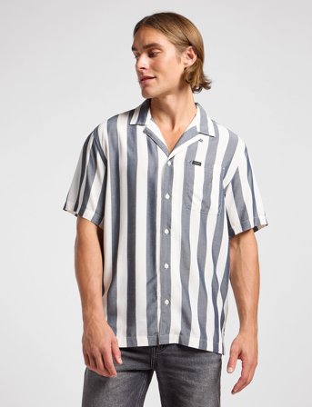 Lee Jeans Resort Shirt - White - M