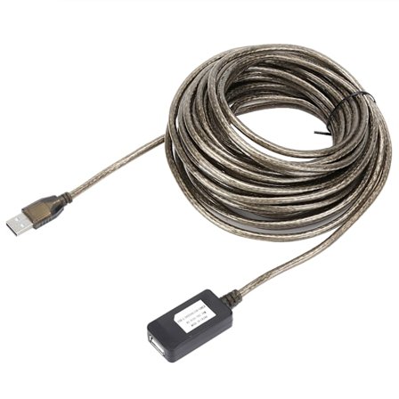 HI‐0101‐UEC USB 10m forlængerkabel med understøttelse af Windows/Macintosh-system