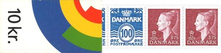 Danmark 1997 - Automathæfte 10 kr. AFA 10 - Postfrisk