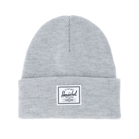 Herschel - Grå cuff Beanie - Kids Elmer Baby Beanie Heather Light Grey Cuff @ Hatstore