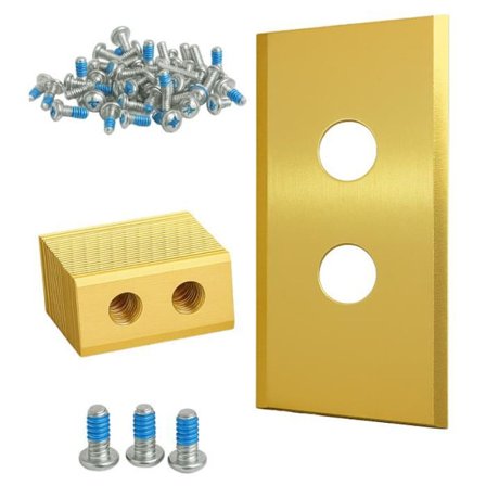 Reservekniv til robotplæneklipper Mammotion LUBA AWD 1000 3000 5000 LUBA 2 LUBA Mini YUKA 600 1500 [Sæt med 30 knive + 30 skruer]