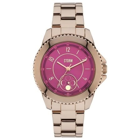 Klocka - STORM LONDON - 47253-MG - Kvarts - Analog - Rostfritt stål - Rosé